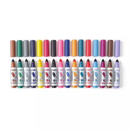 Mini Plumones Crayola Lavables x16 – Primeros Trazos