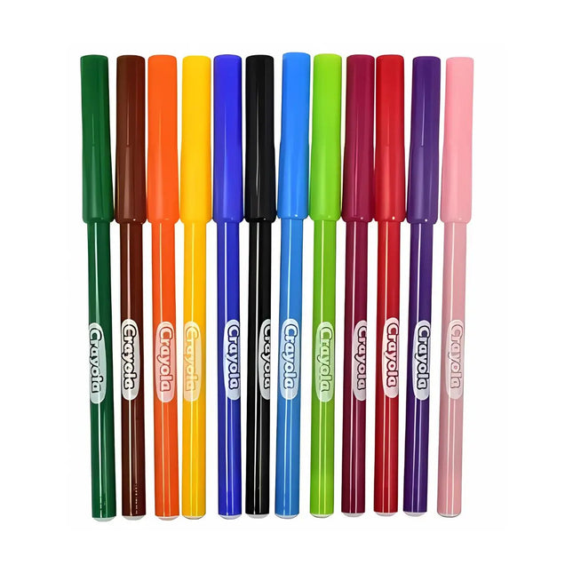 Marcadores Punta Fina Crayola x12 – Colores Clásicos