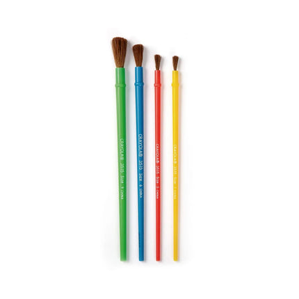 Pinceles Escolares x 4 Crayola