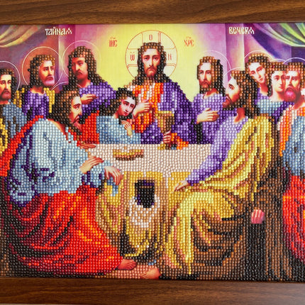 Kit De Pintura Por Diamantes La Última Cena | Caja de Juegos
