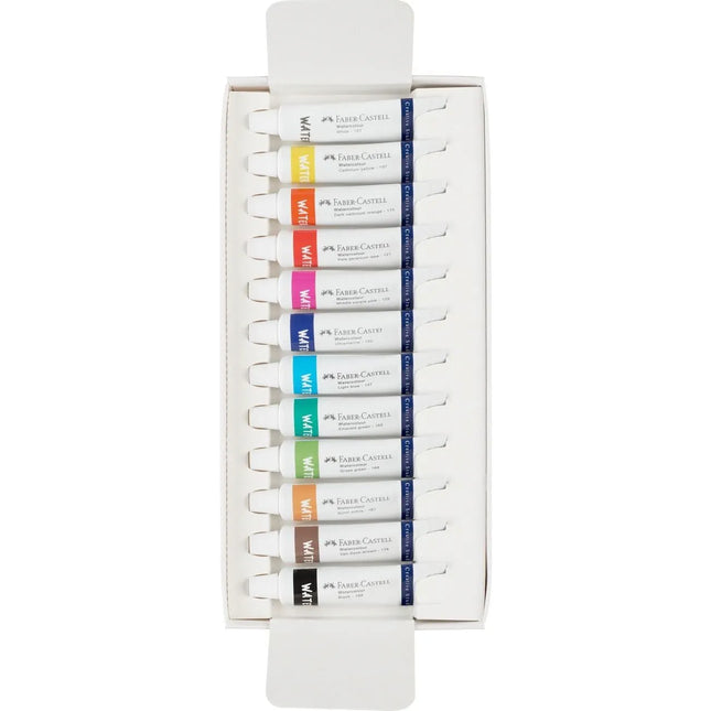 Acuarelas x12 Tubos 9 Ml Faber Castell