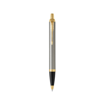 Bolígrafo IM Metal Cepillado Acabado Oro Parker