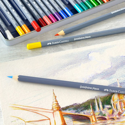 Colores Gold Acuarelables x24 Faber Castell