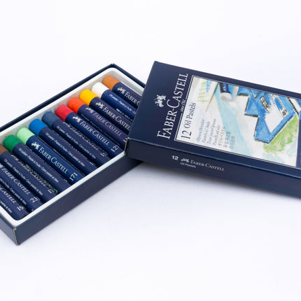 Tiza Pastel Oleo x12 Faber Castell
