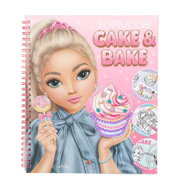 Cuaderno Para Colorear Repostería | Top Model