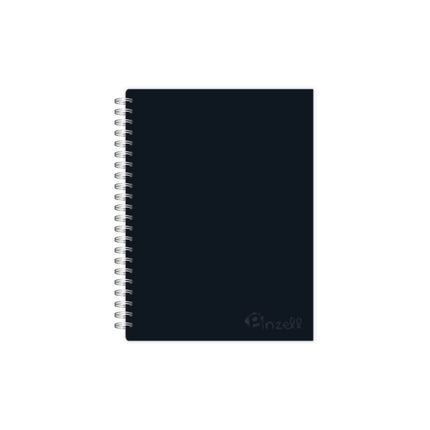 Cuaderno Argollado 5 Materias Mediano Negro | Pinzell