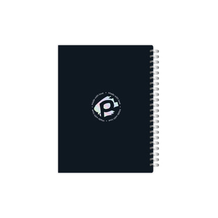 Cuaderno Argollado 5 Materias Mediano Negro | Pinzell