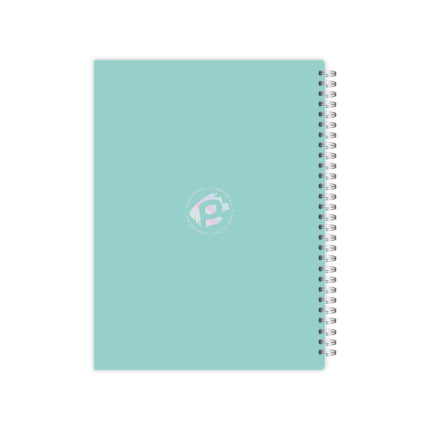 Cuaderno Argollado 5 Materias Grande Agua Marino | Pinzell