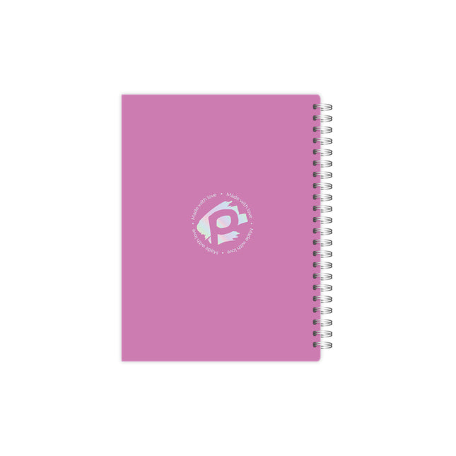 Cuaderno Argollado 1 Materia Mediano Rosa | Pinzell