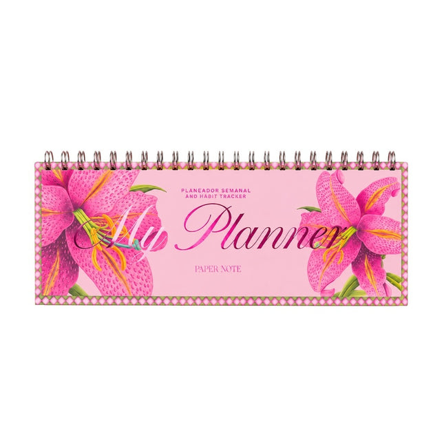 Planner Semanal Lirios - Paper Note