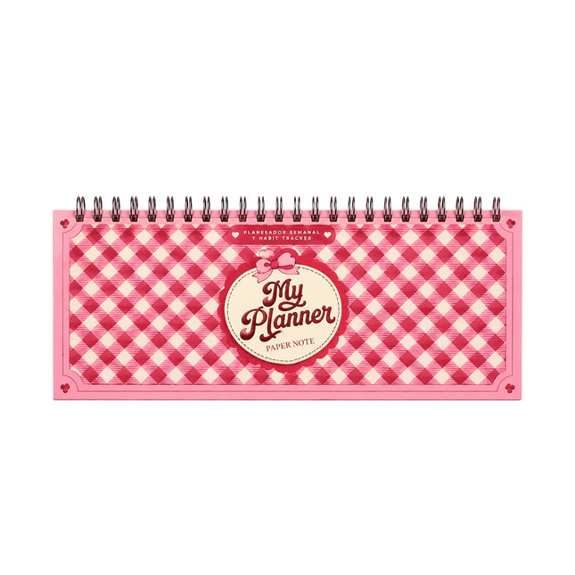 Planner Semanal Heart - Paper Note