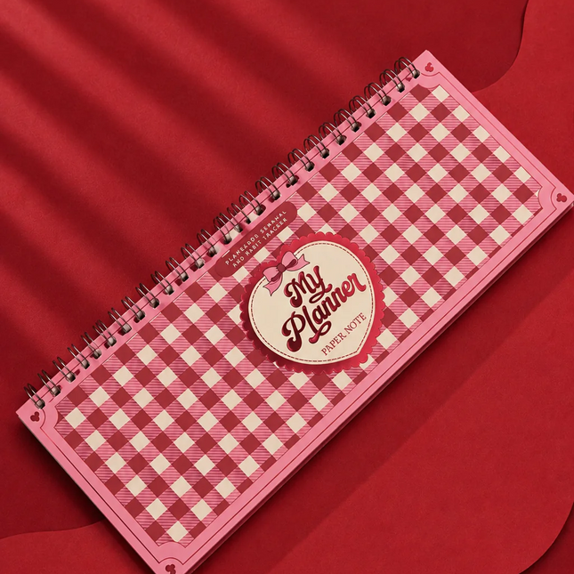 Planner Semanal Heart - Paper Note