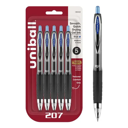 Bolígrafo Gel Uniball Signo 0.7 mm - Pack x4