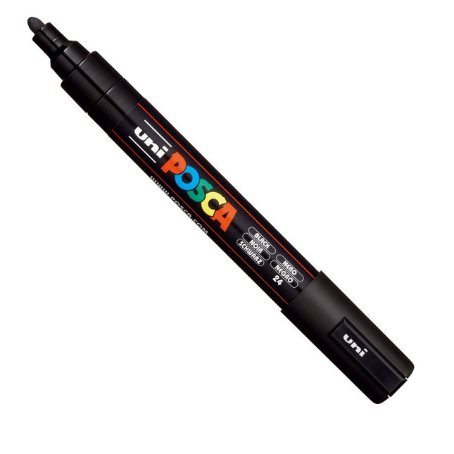 Marcador Acrilico 2.5 Mm Negro Posca
