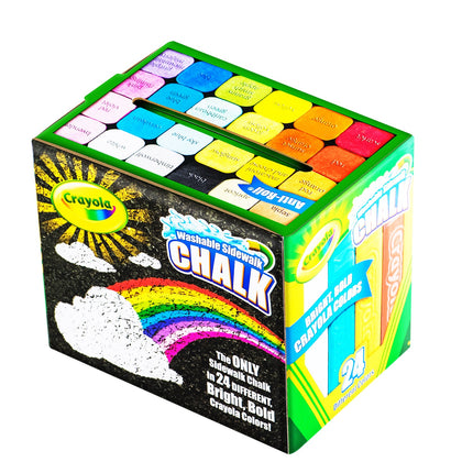 Tizas Gigantes de Colores Crayola x24 – Para Pintar al Aire Libre