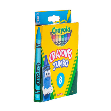 Crayones Jumbo Crayola x8 – Primeros Trazos con Confianza