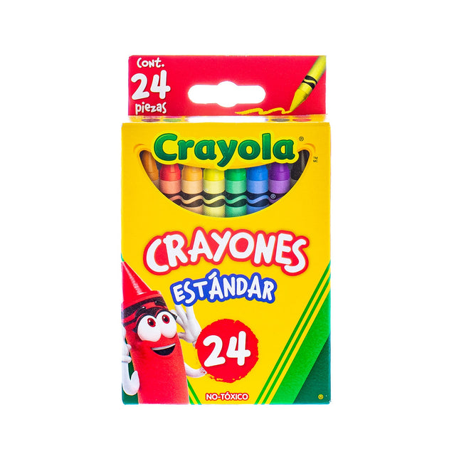 Crayones Crayola x24 – Set Completo de Colores Clásicos