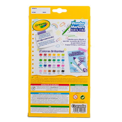 Marcadores Punta Fina Crayola x24 – Colores Clásicos