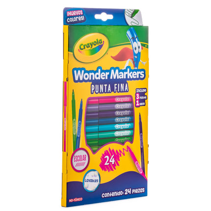 Marcadores Punta Fina Crayola x24 – Colores Clásicos