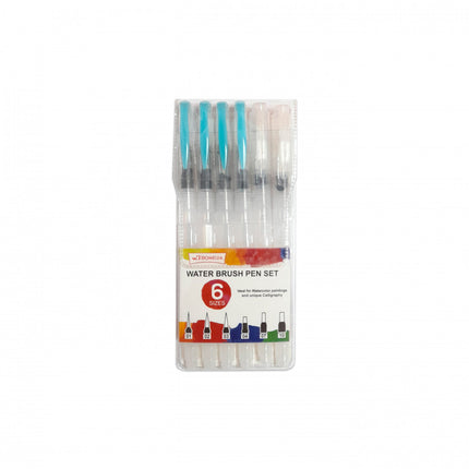 Pincel Con Depósito Para Agua x6