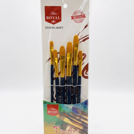 Set De Pincel Lengua De Gato | Arte Royal