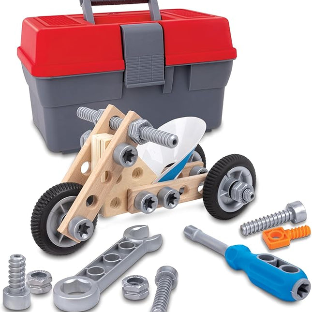 Set De Construcción Junior Motocicleta 34 Piezas | Hape