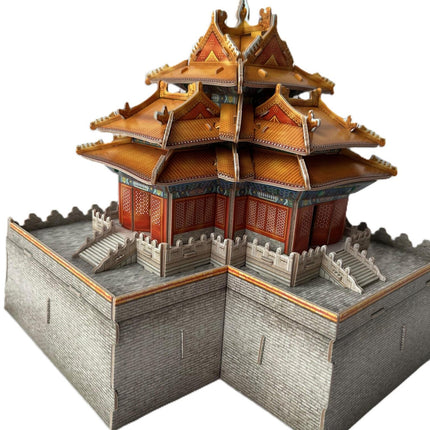 Rompecabezas 3D CubicFun The Corner Tower (Ciudad Prohibida, Pekín)