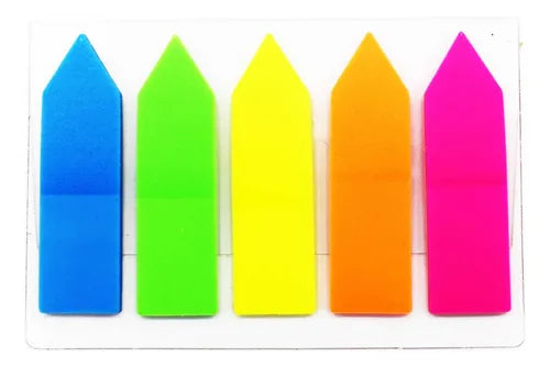 Notas Adhesivas Banderín x5 Colores