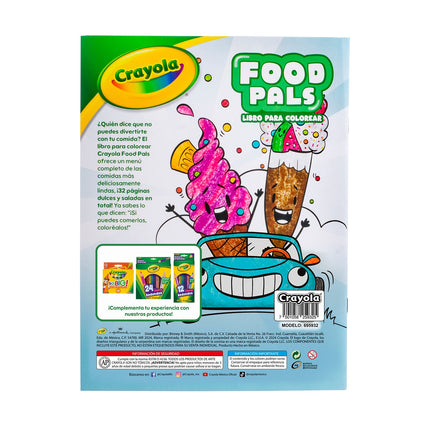 Libro para Colorear Crayola – Food Pals