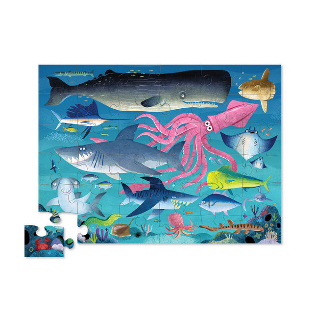 Rompecabezas Infantil 36 Piezas Tiburón | Crocodrile Creek