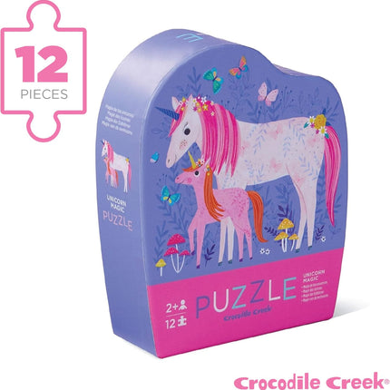 Rompecabezas Infantil 12 Piezas Unicornio Mágico | Crocodrile Creek