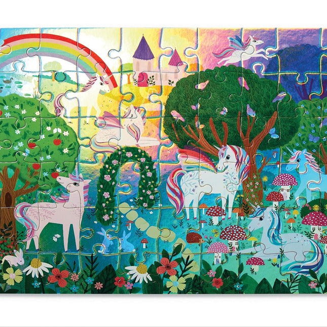 Rompecabezas Holográfico 60 Piezas Unicornio | Crocodrile Creek