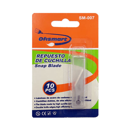 Repuesto Cuchilla X-Acto x10 Unidades | Ofismart