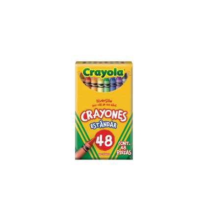 Crayones Crayola x48 – Gran Paleta para Colorear sin Límites