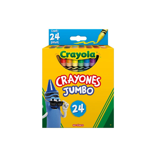 Crayones Jumbo Crayola x24 – Más Colores para Explorar