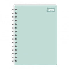 Cuaderno Argollado 105 Sport Femenino 80 Hojas Rayado Scribe