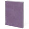 Cuaderno Argollado Pasta Dura 105 Cuero Femenino 80 Hojas Cuadriculado Scribe