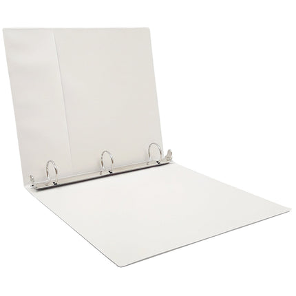 Pasta Catálogo Blanca Carta 1.5'' En Forma D 3 Aros Norma