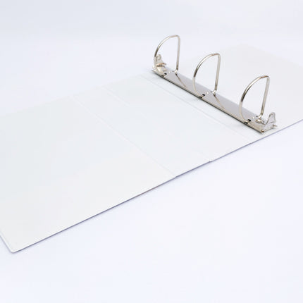 Pasta Catálogo Blanca Carta 2.5'' En Forma D 3 Aros Norma