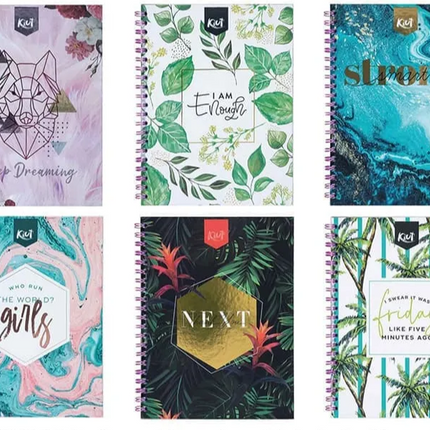Cuaderno Argollado Durabook 7 Materias 175 Hojas Mixto 105 Kiut