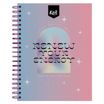 Cuaderno Argollado Durabook 80 Hojas Rayado Kiut