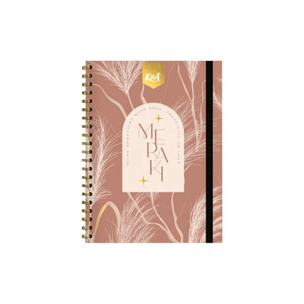 Cuaderno Argollado Durabook Platino 80 Hojas Cuadriculado Kiut