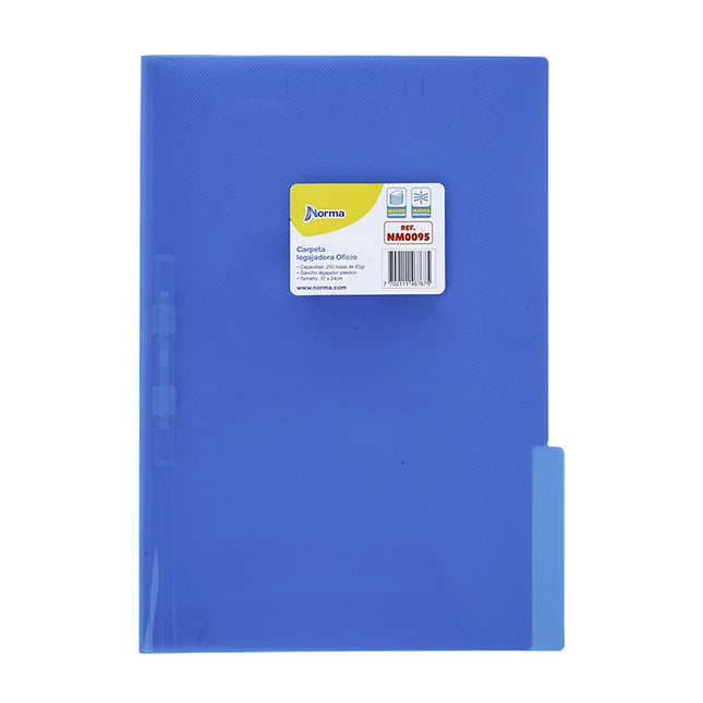 Carpeta Legajadora Azul Carta Norma