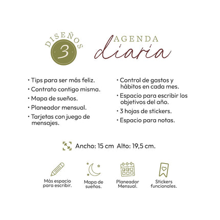 Agenda Diaria Kiut 2027