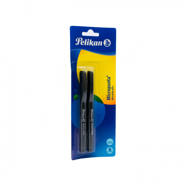 Micropunta Negro 0.5 Mm x2 Pelikan