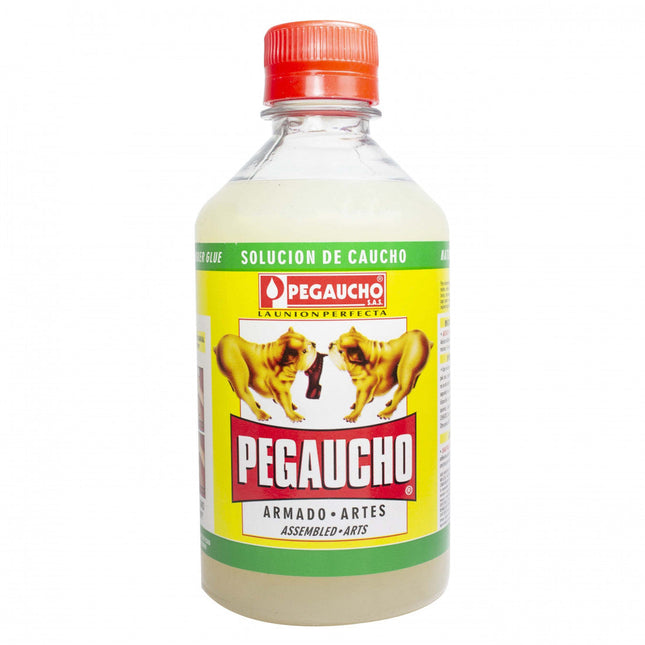 Pegamento Pegaucho solución de caucho 375 ml