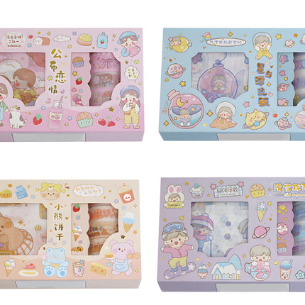 Estuche De Cinta Decorativa Y Stickers | Oh Box