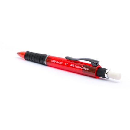 Portaminas Grip 0.7 Mm Con Minas Faber Castell