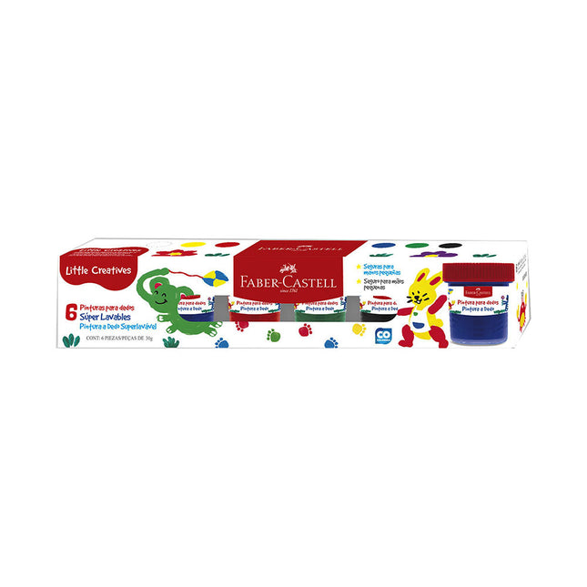 Pintura A Dedo x6 Faber Castell
