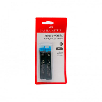 Minas HB 0.7 Mm x2 Faber Castell